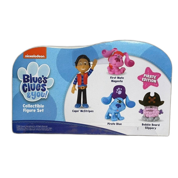 Nickelodeon Blues Clues & You Collectible Figure Playset Pirate Edition NEW - Picture 3 of 3